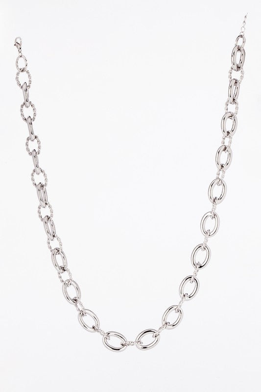 Silver Bold Chain Necklace king-general-store-5710.myshopify.com