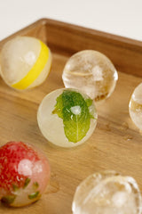 Silicone 6 Ice Ball Mold in Spherical Shape Set