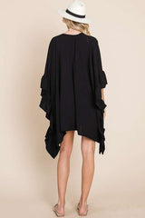 Wide Sleeves Ruffle Kimono king-general-store-5710.myshopify.com