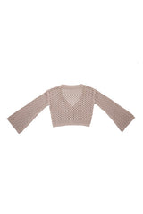 Hole-Knit V-Neck Cardigan king-general-store-5710.myshopify.com