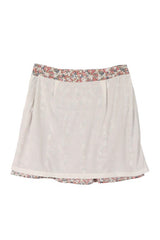 Pink Floral Tiered Skirt king-general-store-5710.myshopify.com