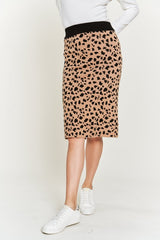 PLUS ANIMAL PRINT SWEATER SKIRT king-general-store-5710.myshopify.com