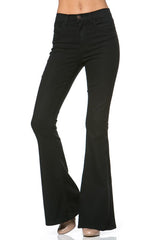 High Waisted Flare Denim Pants king-general-store-5710.myshopify.com