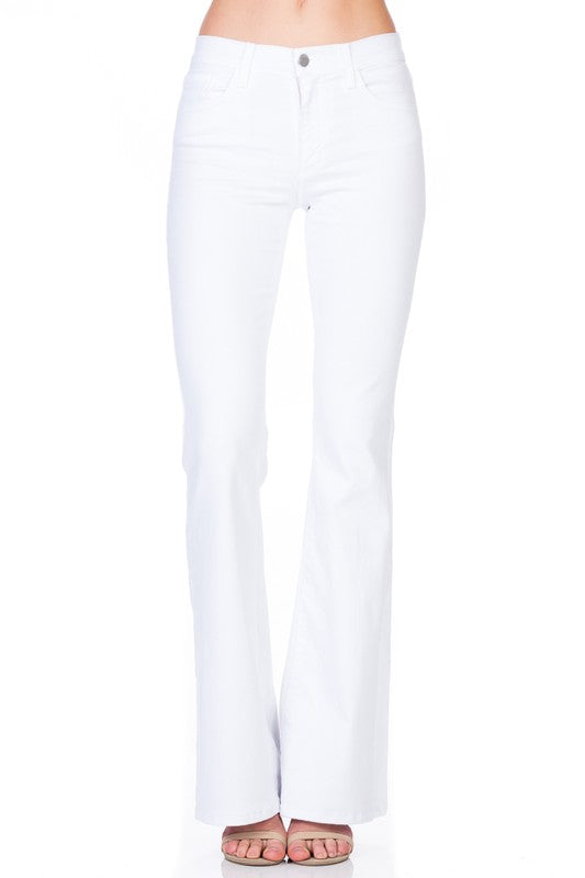 High Waist Flare Denim Pants king-general-store-5710.myshopify.com