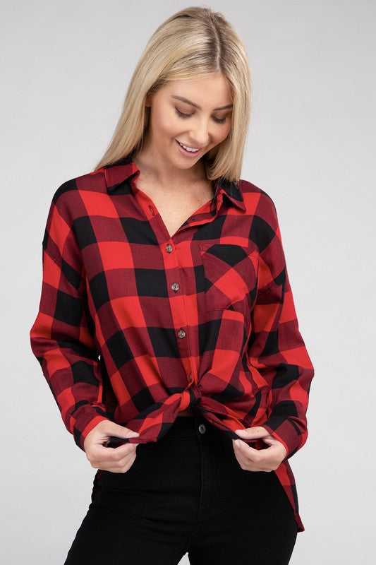 Classic Plaid Flannel Shirt king-general-store-5710.myshopify.com