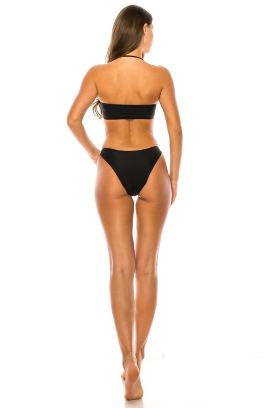 Twisted Bandeau Removable Straps Top Bikini king-general-store-5710.myshopify.com