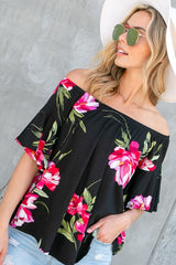 FLORAL OFF SHOULDER TOP