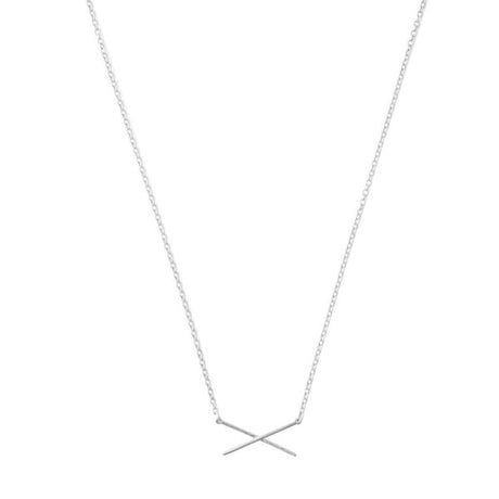 X Bar Necklace king-general-store-5710.myshopify.com