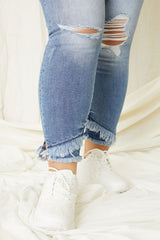 Plus Mid Rise Ankle Skinny Jeans king-general-store-5710.myshopify.com