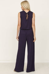 Solid Drawstring Pocket Jumpsuit king-general-store-5710.myshopify.com