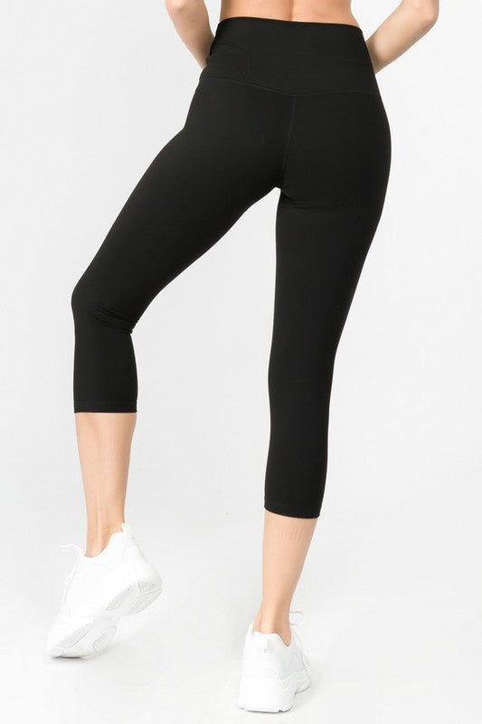 Buttery Soft Capri Activewear Leggings