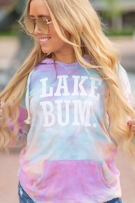 Lake Bum Tye Dye Light Weight Hoodie king-general-store-5710.myshopify.com