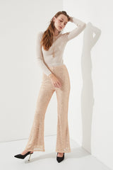 High Waist Flare Leg Sequin Pants king-general-store-5710.myshopify.com