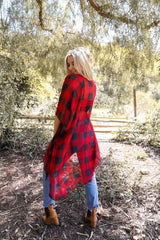 Lightweight Buffalo Check Kimono king-general-store-5710.myshopify.com