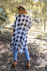 Lightweight Buffalo Check Kimono king-general-store-5710.myshopify.com