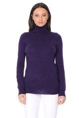 Turtleneck Spandex Stretch Pullover Sweater king-general-store-5710.myshopify.com