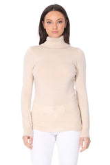 Turtleneck Spandex Stretch Pullover Sweater king-general-store-5710.myshopify.com