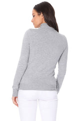 Turtleneck Spandex Stretch Pullover Sweater king-general-store-5710.myshopify.com