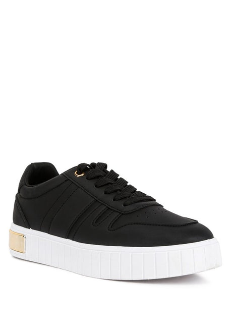 Welsh Panelling Detail Sneakers king-general-store-5710.myshopify.com