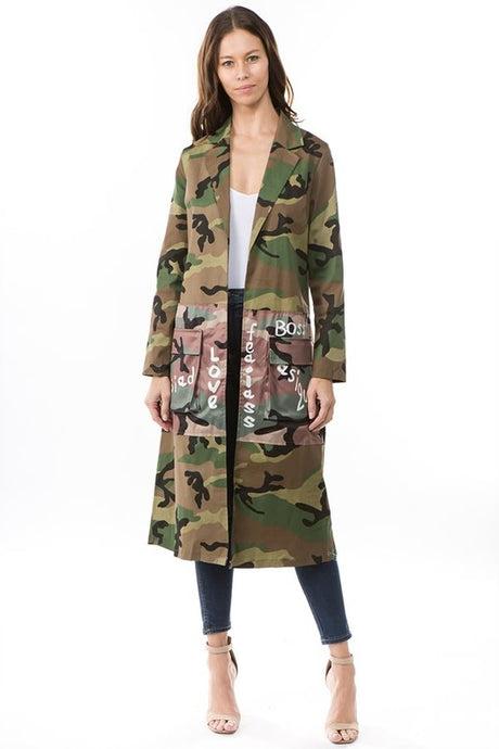 SiSTAH Longline Camo Jacket king-general-store-5710.myshopify.com