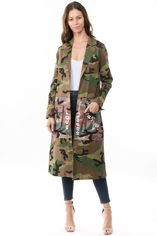 SiSTAH Longline Camo Jacket king-general-store-5710.myshopify.com