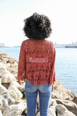 Crochet Floral Petal Kimono Wrap king-general-store-5710.myshopify.com