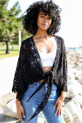 Crochet Floral Petal Kimono Wrap king-general-store-5710.myshopify.com