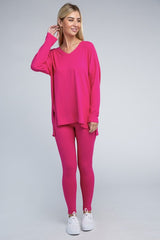 Brushed DTY Microfiber Loungewear Set king-general-store-5710.myshopify.com