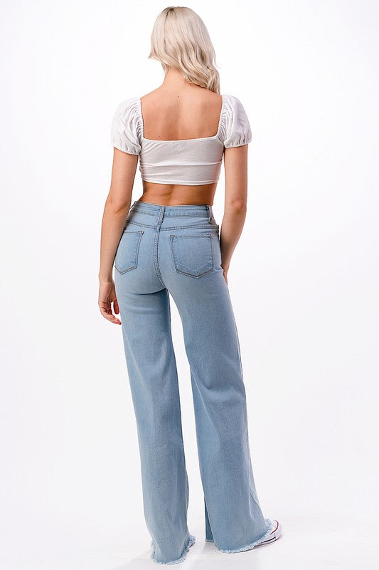 CROSS STRAP CROP TOP king-general-store-5710.myshopify.com