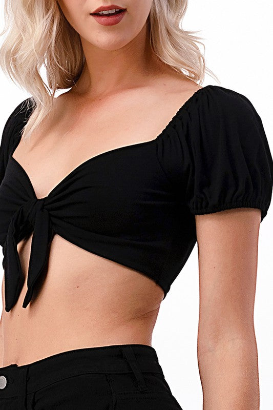 CROSS STRAP CROP TOP king-general-store-5710.myshopify.com