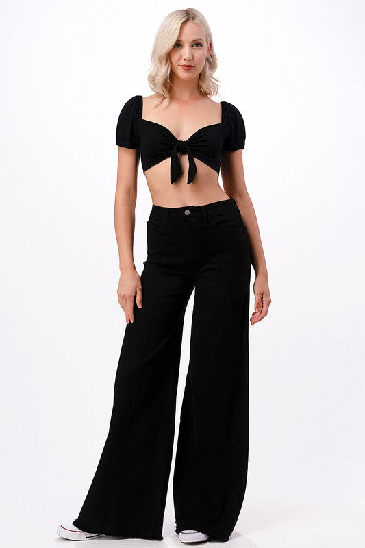 CROSS STRAP CROP TOP king-general-store-5710.myshopify.com