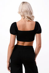 CROSS STRAP CROP TOP king-general-store-5710.myshopify.com