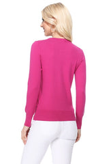 Crew Neck Long Sleeve Light Basic Casual Knit Top king-general-store-5710.myshopify.com