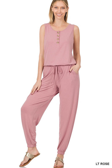 Sleeveless Jogger Jumpsuit king-general-store-5710.myshopify.com