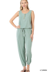 Sleeveless Jogger Jumpsuit king-general-store-5710.myshopify.com