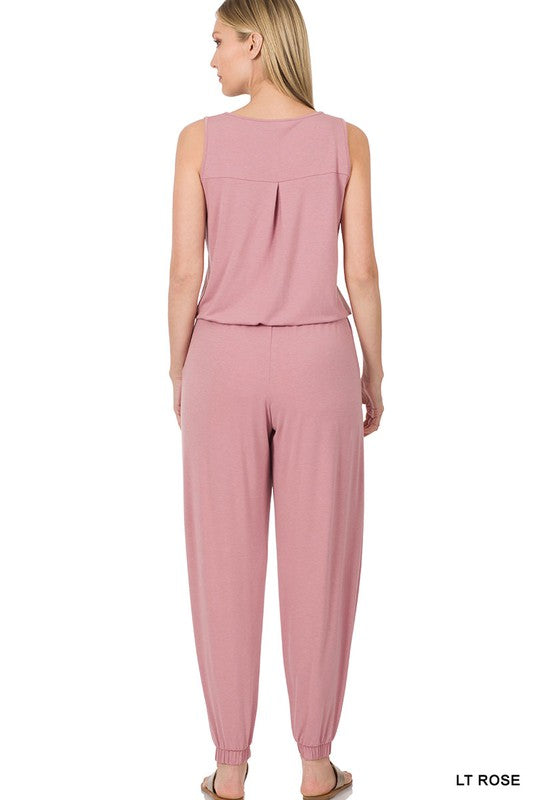 Sleeveless Jogger Jumpsuit king-general-store-5710.myshopify.com