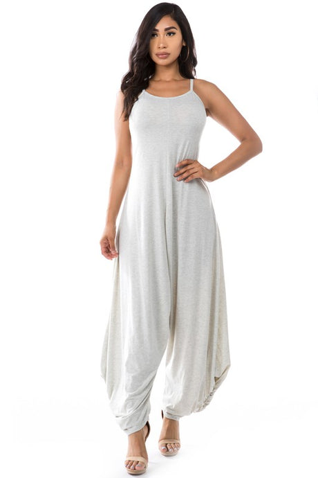 Grey Harem Pant Jumpsuit king-general-store-5710.myshopify.com