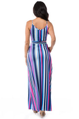 Purple Fuchsia Self Tie Maxi Dress king-general-store-5710.myshopify.com