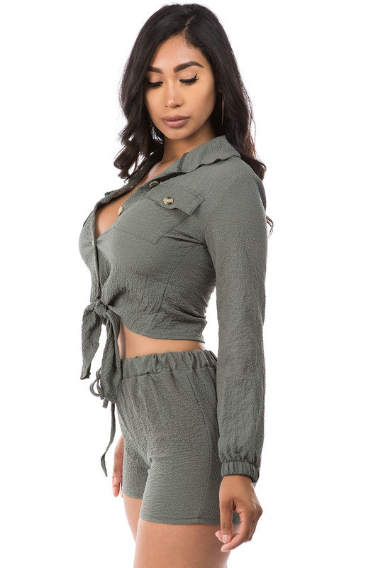 Crop Top With Shorts 2 Piece Set king-general-store-5710.myshopify.com