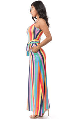 Rainbow Sleeveless Maxi Dress king-general-store-5710.myshopify.com