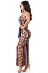 Multi Print Long Maxi Dress king-general-store-5710.myshopify.com