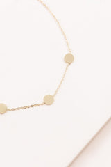 Gold Disc Trio Anklet king-general-store-5710.myshopify.com