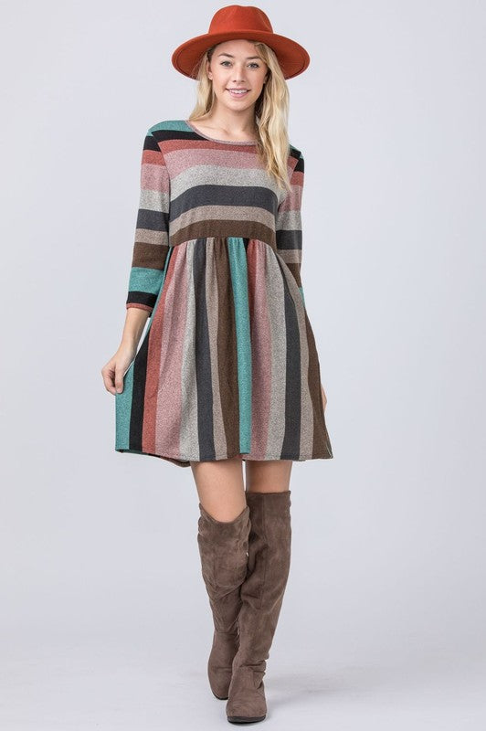 Multi Color Mini Dress king-general-store-5710.myshopify.com