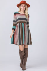 Multi Color Mini Dress king-general-store-5710.myshopify.com