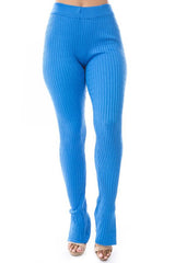 Blue Sexy Sweater Casual Pants king-general-store-5710.myshopify.com