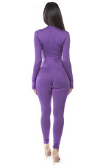 Purple Sexy Thumbhole Jumpsuit king-general-store-5710.myshopify.com