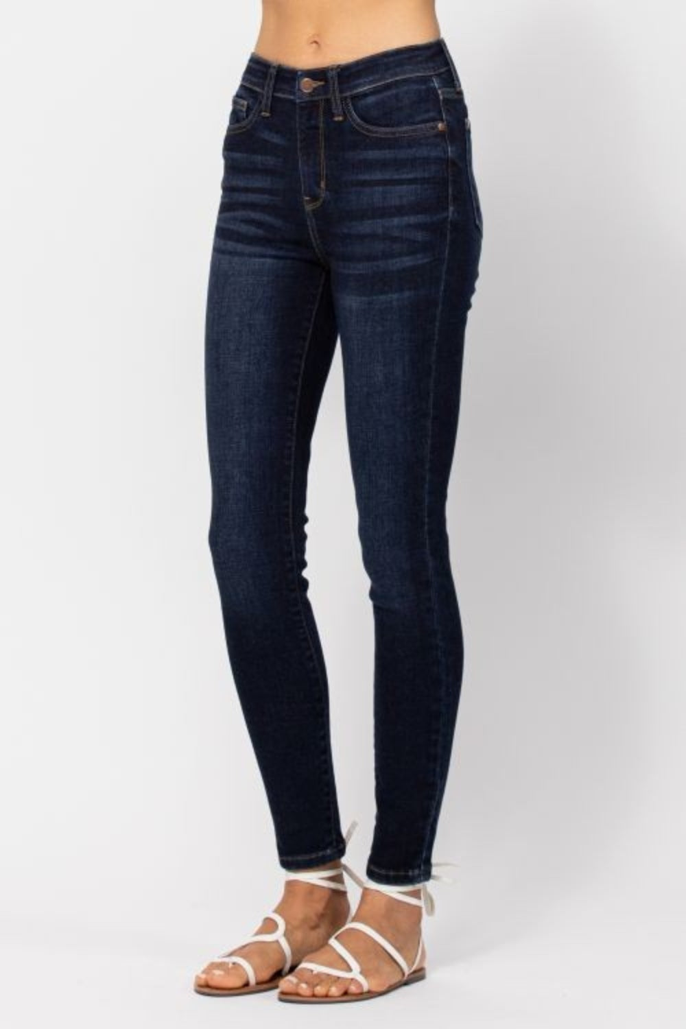 Judy Blue Full Size High Waist Skinny Jeans