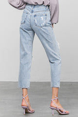 High Rise Girlfriend Jeans