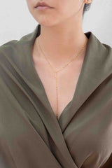 Chain Lariat Necklace king-general-store-5710.myshopify.com