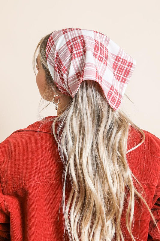 Triangle Flannel Head Scarf king-general-store-5710.myshopify.com